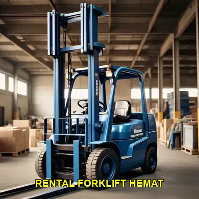 rental forklift hemat